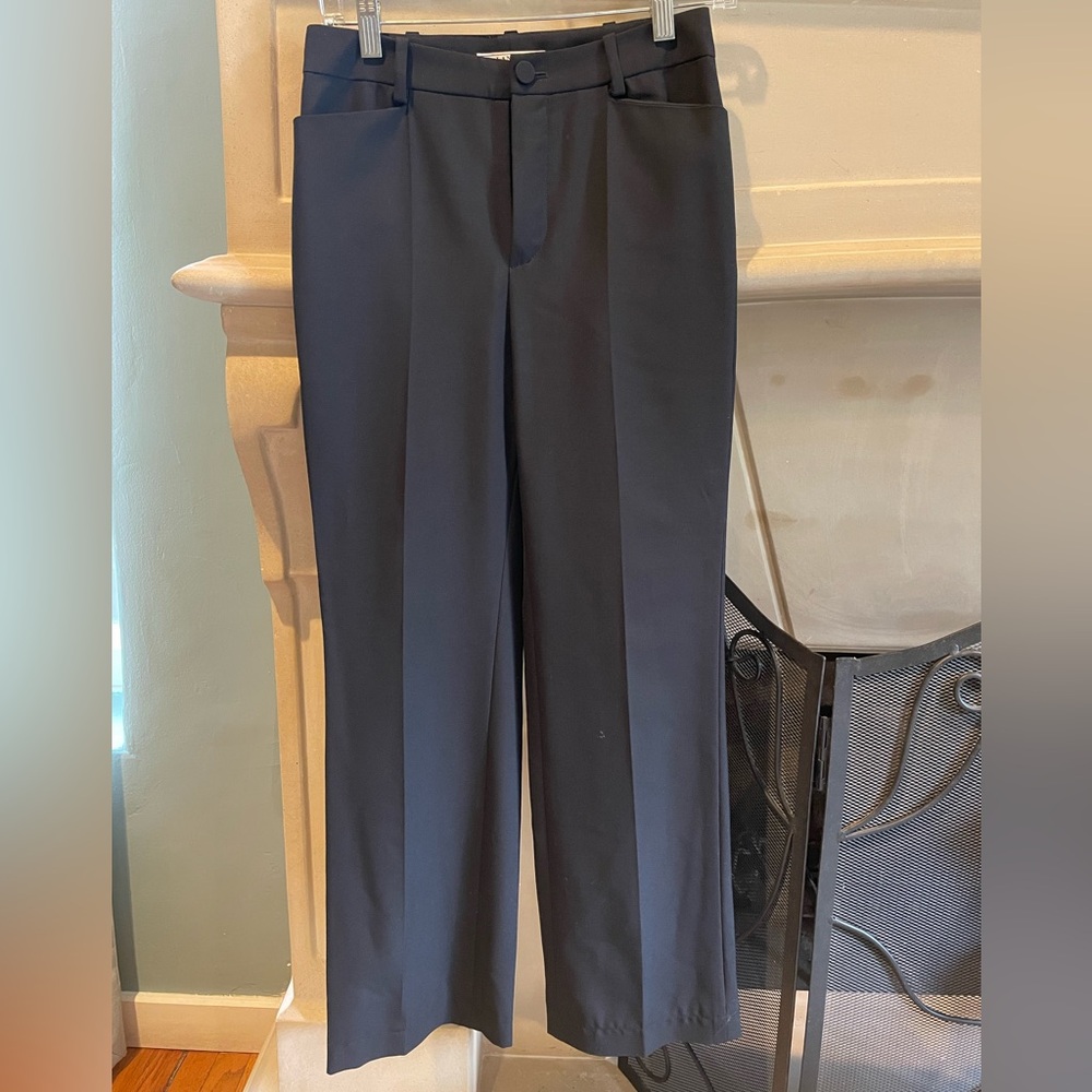 Designer Lanvin Paris black trousers, size 34 (about size 2)